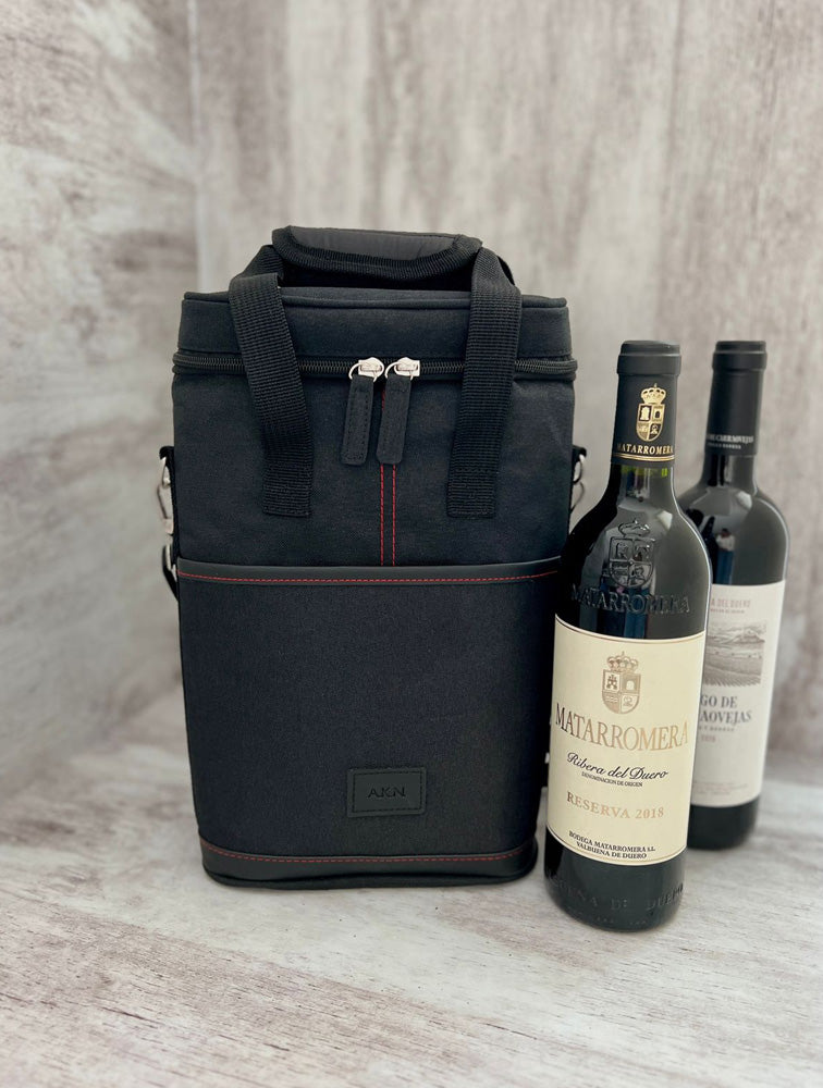 PORTABOTELLA X2 NEGRO CAKN042N