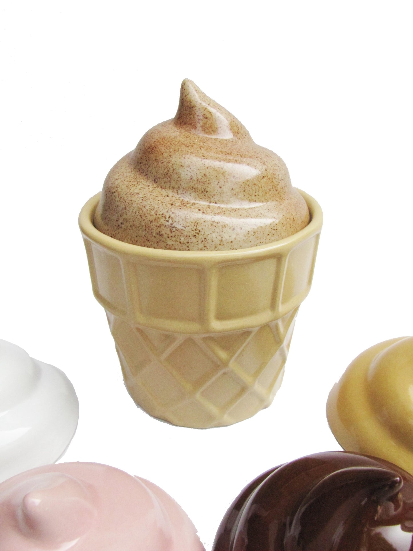 PORTA HELADOS CERAMICA BASE BARQUILLO N0190B