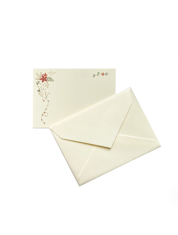 TARJETAS CON SOBRE MINI NAV GUIRNALDA (SET DE 5) 9X6 CMS SLL007GU