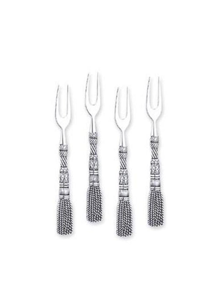 JUEGO DE 4 TENEDORES DE PIQUEO X6562