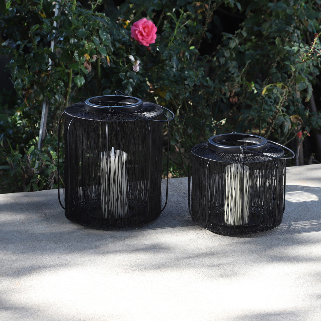 FANAL DE METAL NEGRO MEDIANO X7240