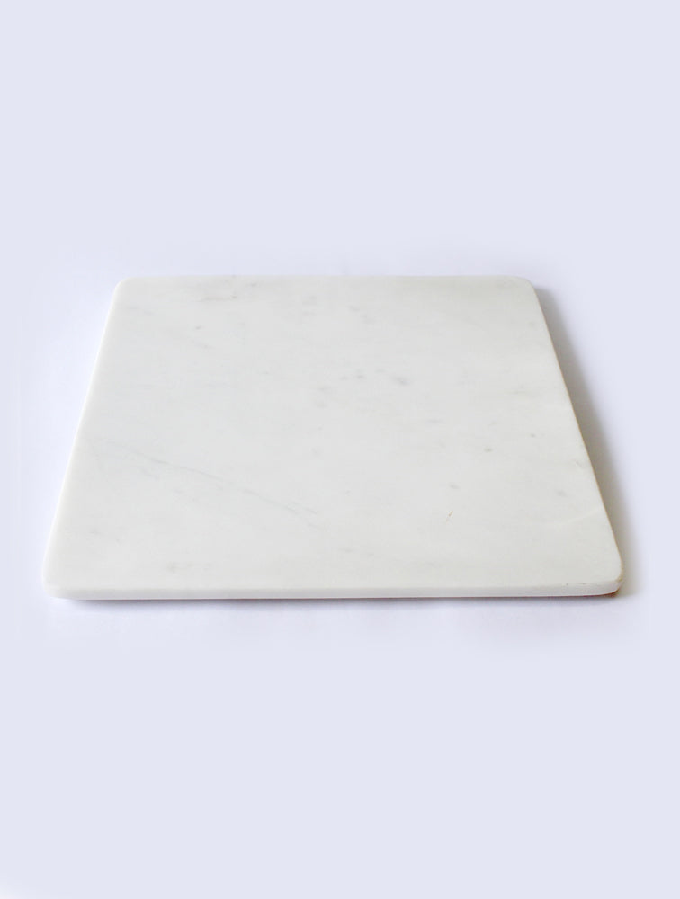 TABLA DE MÁRMOL O QUESERA CUADRADA GRANDE. X7292