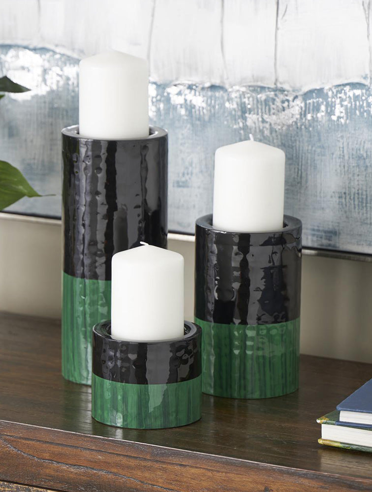 CANDELABRO GRANDE DE METAL COLORBLOCK X7666G