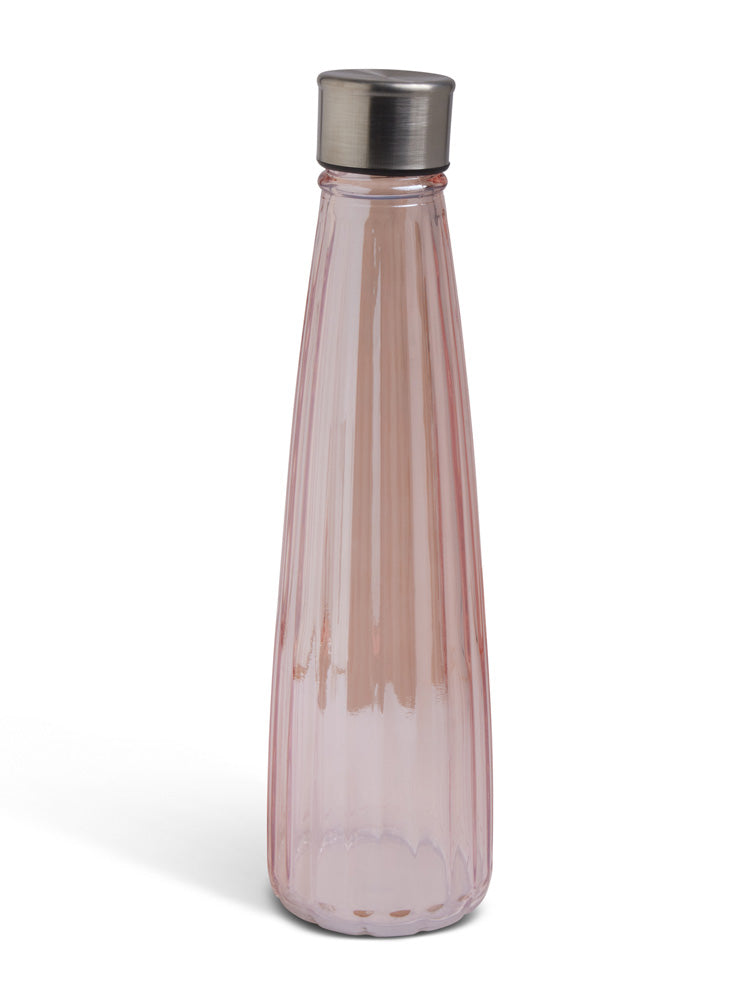 BOTELLA O GARRAFA PARA MESA DE NOCHE ROSADA X7726