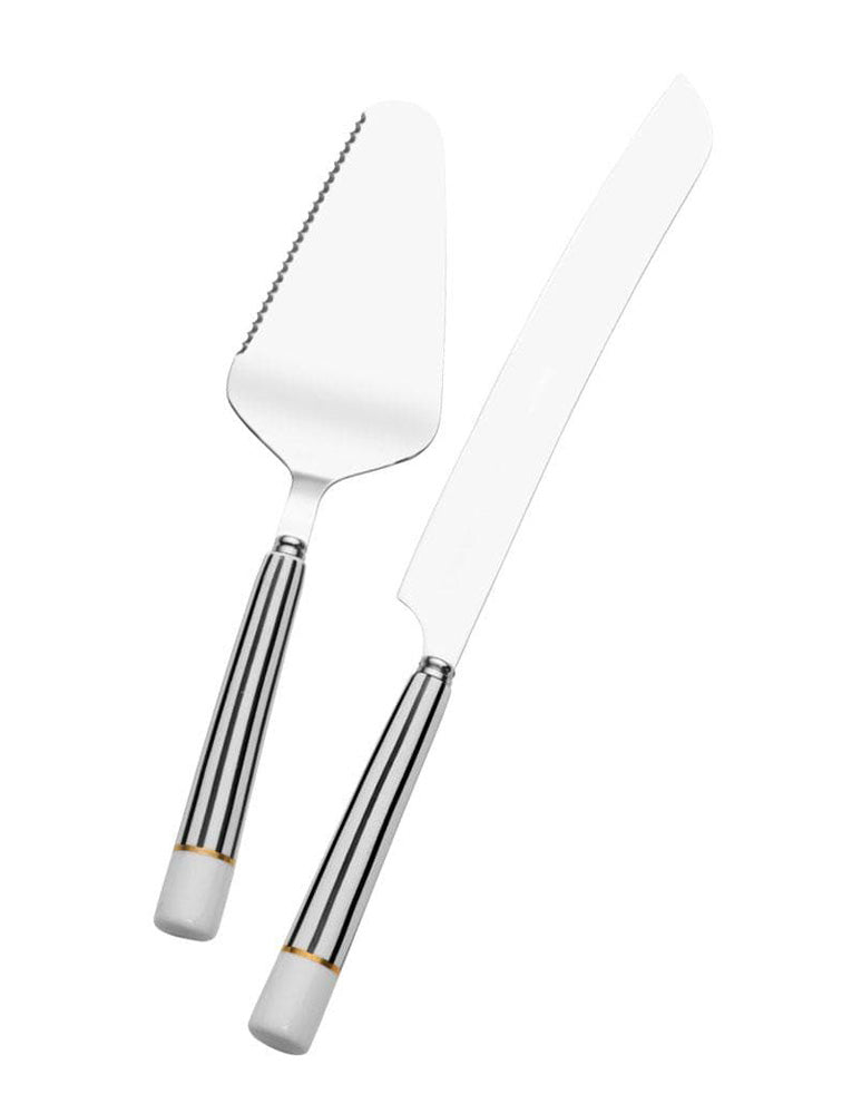 CUBIERTOS PARA TORTA S2 FRENCH CAFÉ X7942