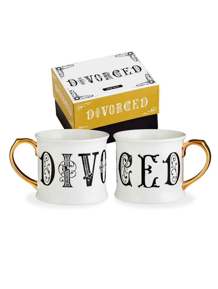MUG LITHOGRAPHIE DIVORCED (DIVORCIADA) X7998