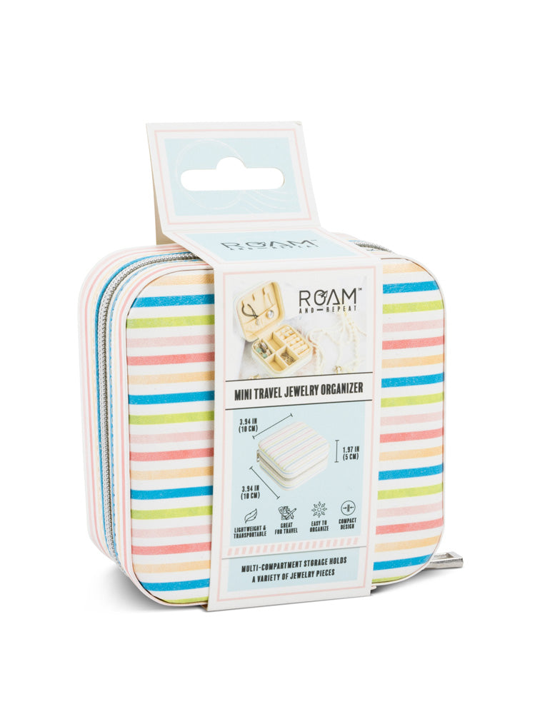 JOYERO MINI TRAVEL RAYADO X8058