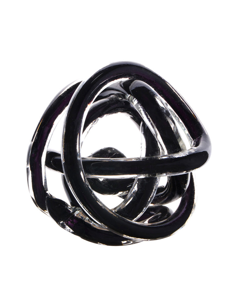 NUDO CRISTAL NEGRO 4" X8171