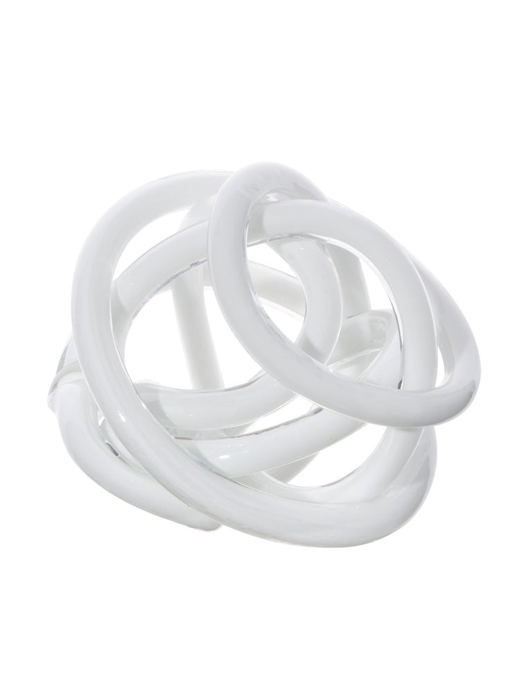 NUDO CRISTAL BLANCO 4" X8172