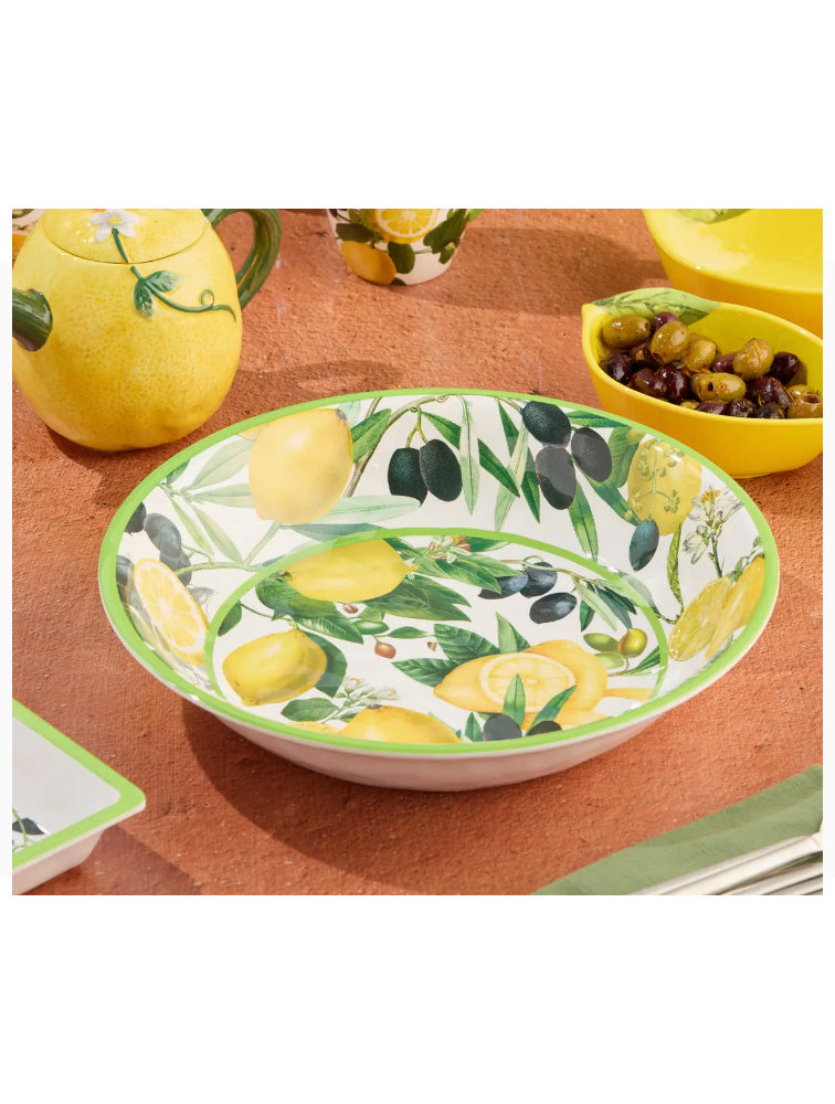 FUENTE REDONDA LIMONE 13.75" MELAMINE X8185