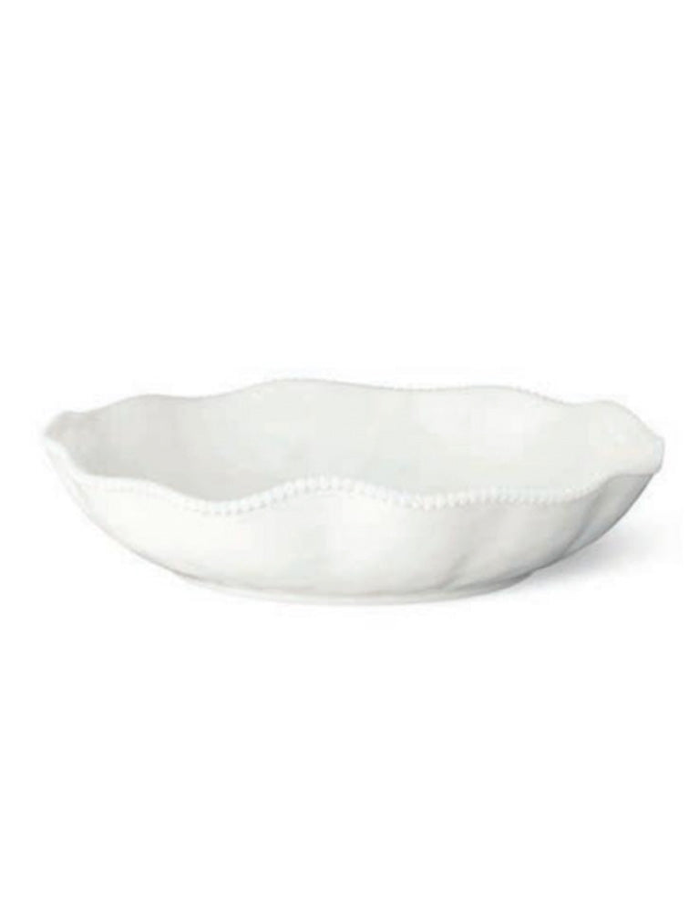 FUENTE REDONDA PERLETTE CREAM 13.75"MELAMINE X8201