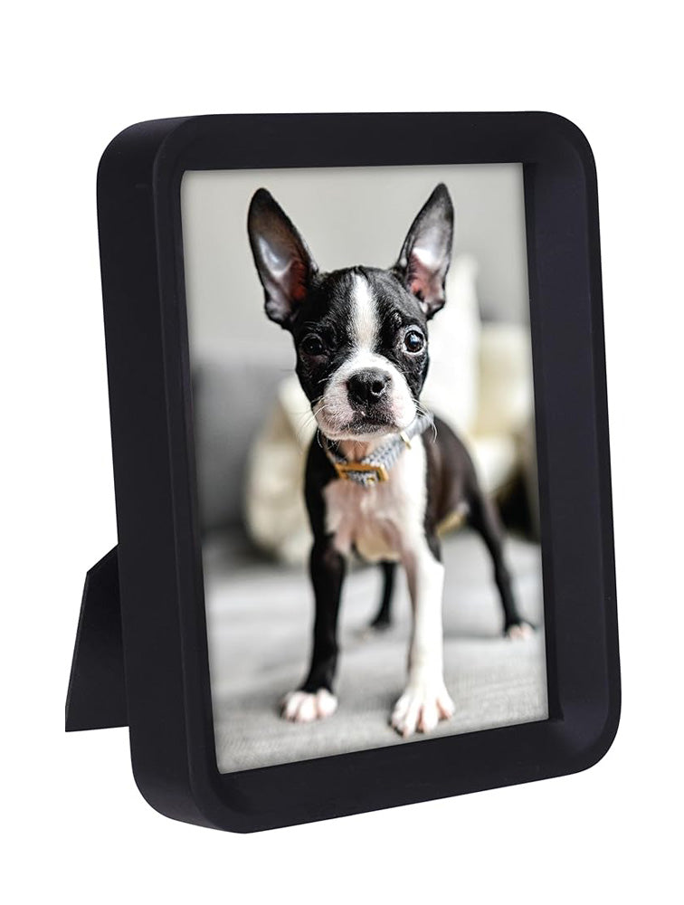 MARCO DE FOTOS CURVED NEGRO 8X10 X8206