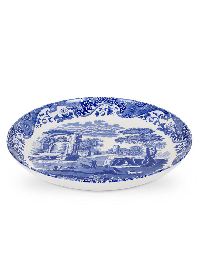 BOWL O FUENTE DE PORCELANA BLUE ITALIAN PARA PASTA 12" X8233