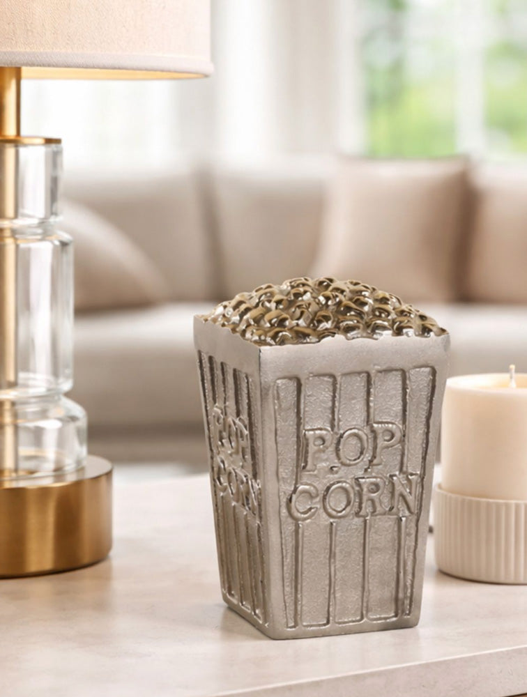 ESCULTURA POPCORN DE METAL 7" X8269