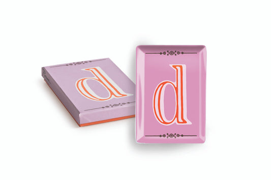 Trinket Alphabet letra D X8282D