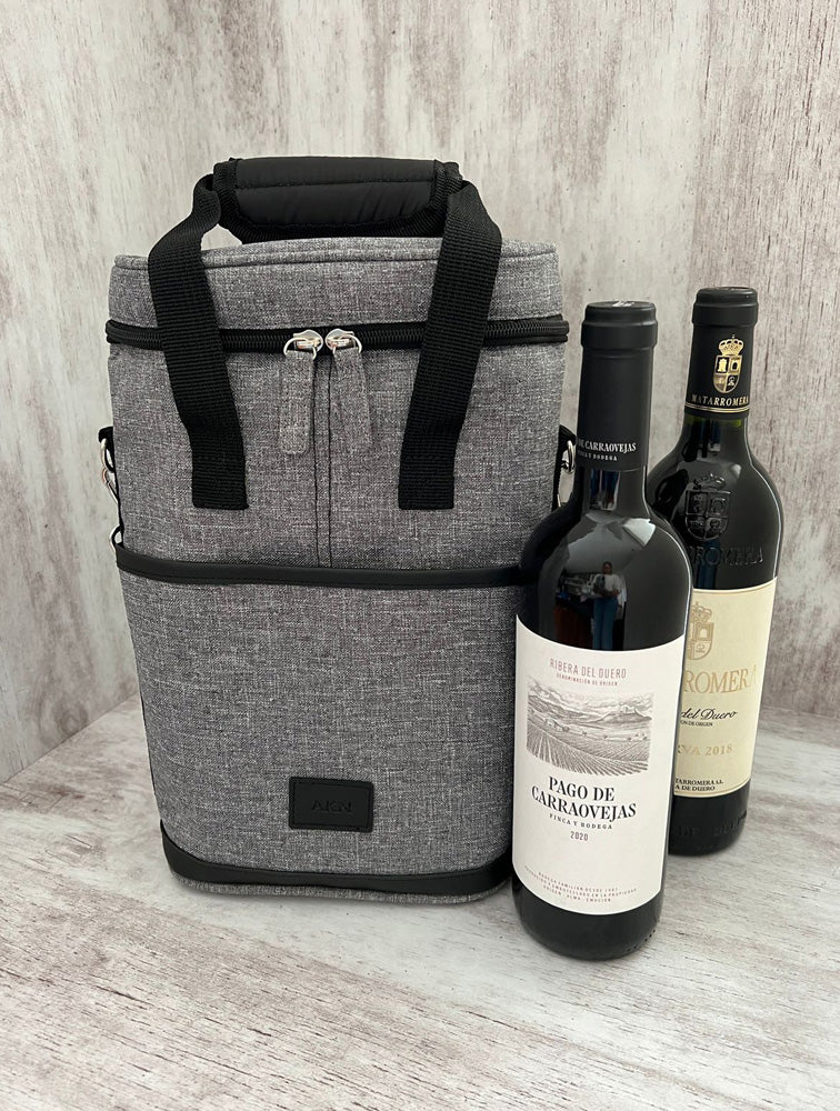 PORTABOTELLA X2 PLOMO CAKN042P