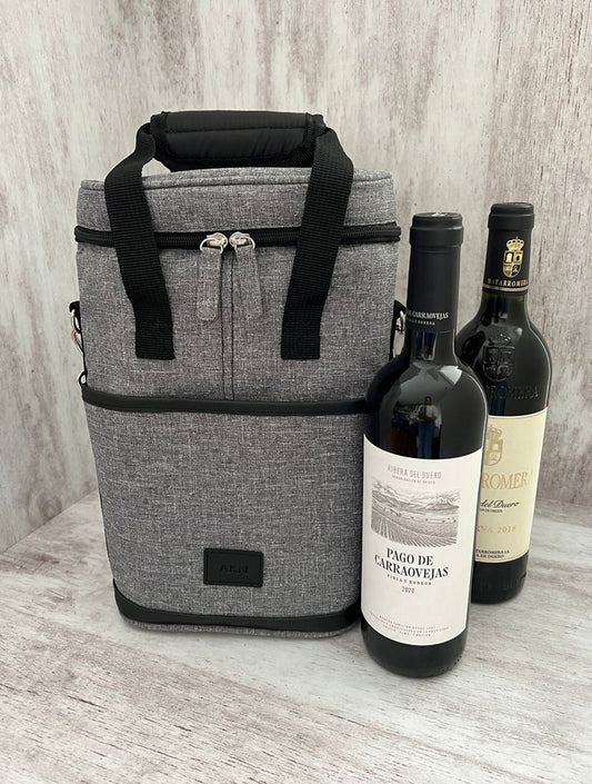 PORTABOTELLA X2 PLOMO CAKN042P