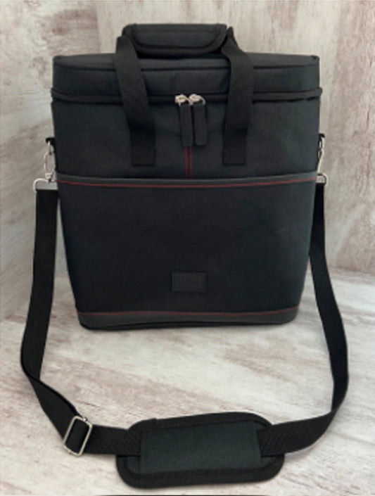 PORTABOTELLA X3 NEGRO CAKN045N