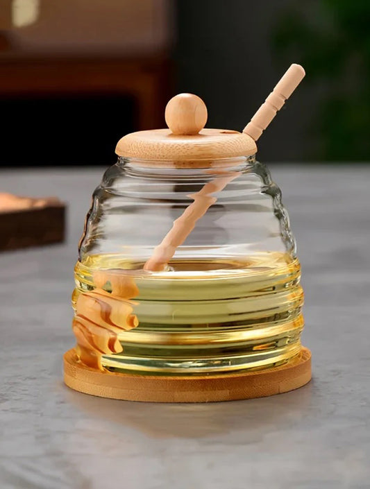 POMO DE VIDRIO PAR MIEL DE ABEJA CEK003
