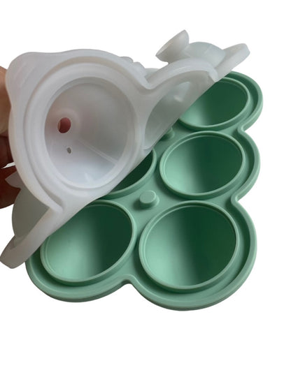 CUBETA DE HIELOS ESFERAS VERDE 6 CAVIDADES KIOXX CXX004V