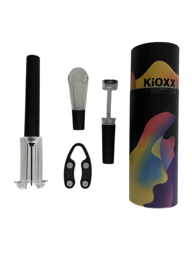 SET DE 4 ACCESORIOS PARA VINO KIOXX CXX007