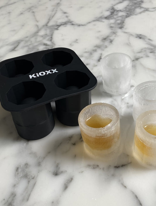 CUBETA DE LICOTA VASO SHOT 4 CAVIDADES KIOXX CXX008