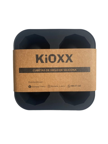 CUBETA DE LICOTA VASO SHOT 4 CAVIDADES KIOXX CXX008