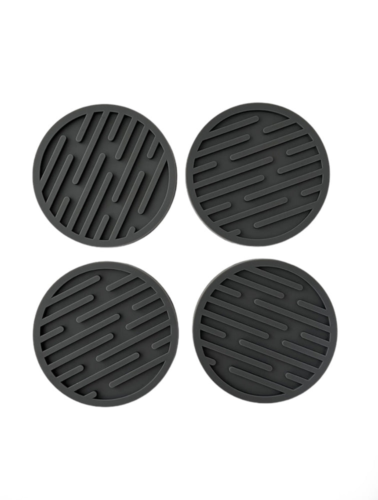 POSAVASOS SILICONA GRIS X4 KIOXX CXX009G