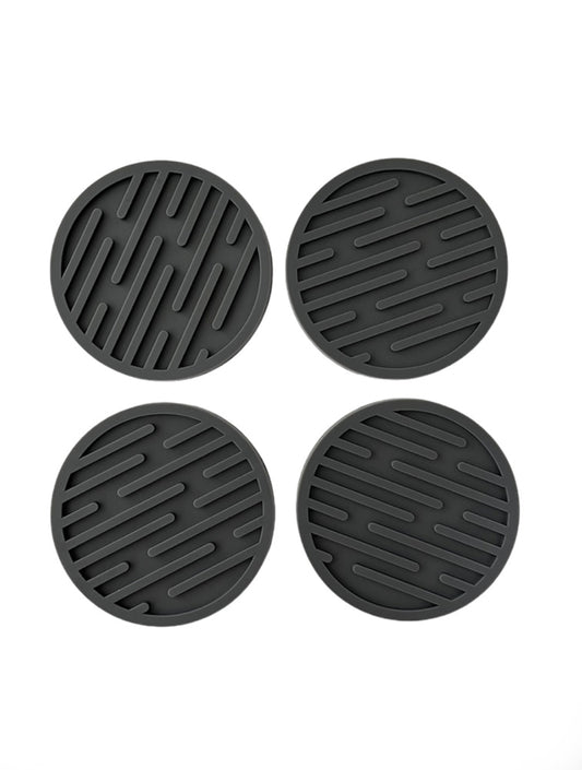 POSAVASOS SILICONA GRIS X4 KIOXX CXX009G