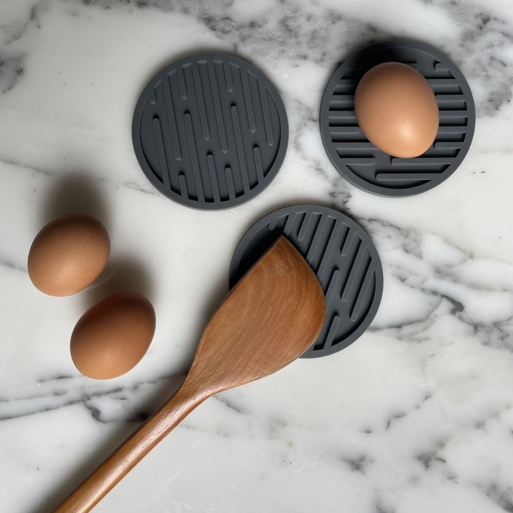 POSAVASOS SILICONA GRIS X4 KIOXX CXX009G