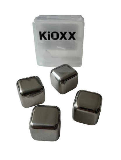 SET DE 4 CUBOS DE ACERO PARA ENFRIAR KIOXX CXX011