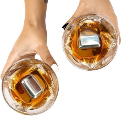 SET DE 4 CUBOS DE ACERO PARA ENFRIAR KIOXX CXX011