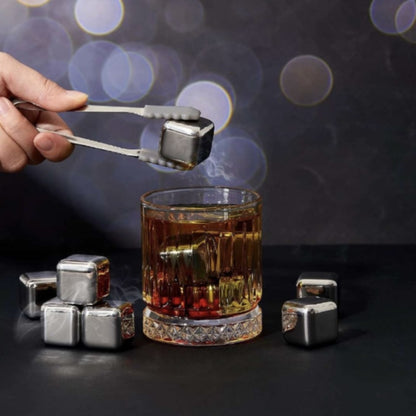 SET DE 4 CUBOS DE ACERO PARA ENFRIAR KIOXX CXX011