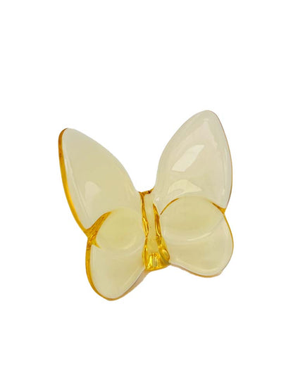 ESCULTURA MARIPOSA AMARILLA CHICA FALE042Y