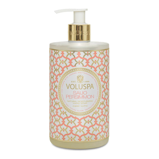 MB SAIJO PERSIMMON MOISTURIZING HAND SOAP CV8162