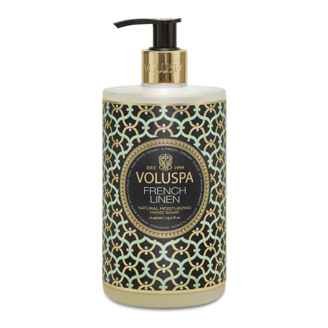 MB FRENCH LINEN MOISTURIZING HAND SOAP CV8164