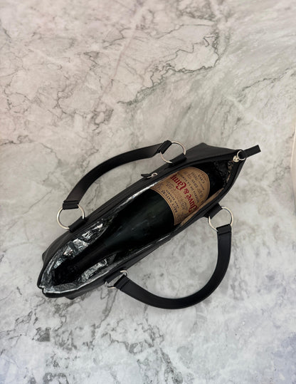 WINE BAG NEGRA CAKN056N