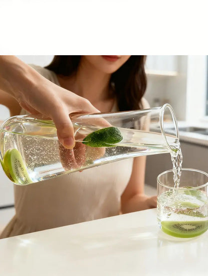 BOTELLA CON VASO VIDRIO X5959