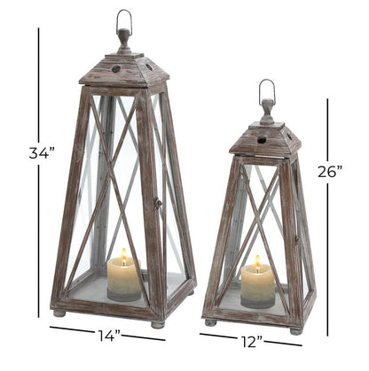 FANAL GRANDE DE PISO DE MADERA X6814GR