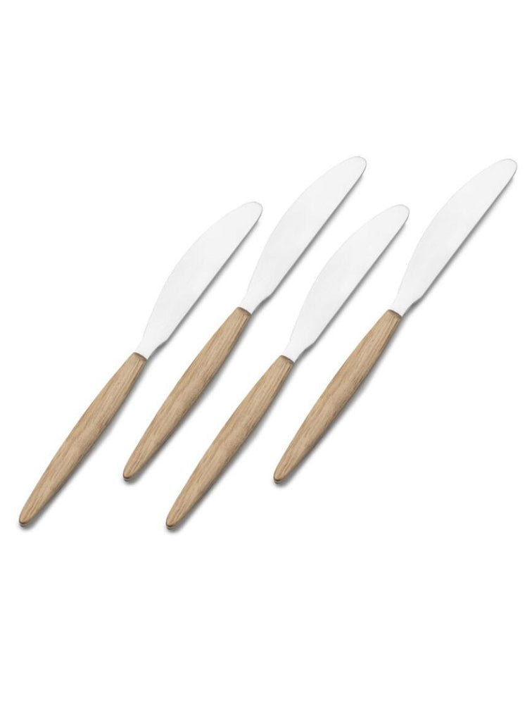 SET 4 CUCHILLOS ACACIA CON ACERO X7067