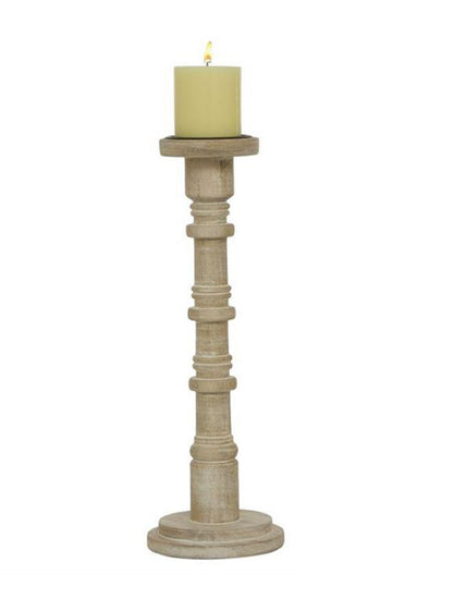 CANDELABRO DE MADERA GRANDE X7180G