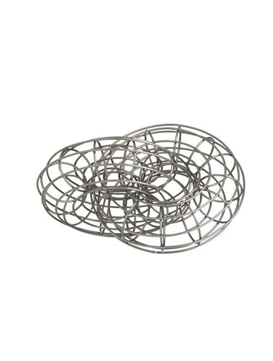 ESCULTURA NUDO DE METAL GRANDE X7208G