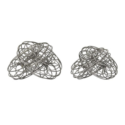 ESCULTURA NUDO DE METAL GRANDE X7208G