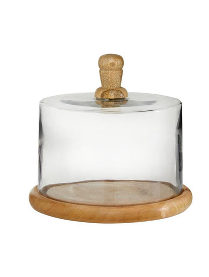 TABLA DE MADERA CON TAPA DE VIDRIO X7215