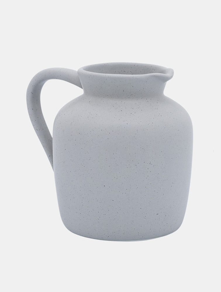 FLORERO EN FORMA DE JARRA PLOMA X7262