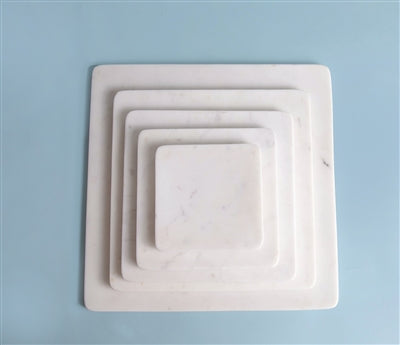 TABLA DE MÁRMOL O QUESERA CUADRADA CHICA. X7290