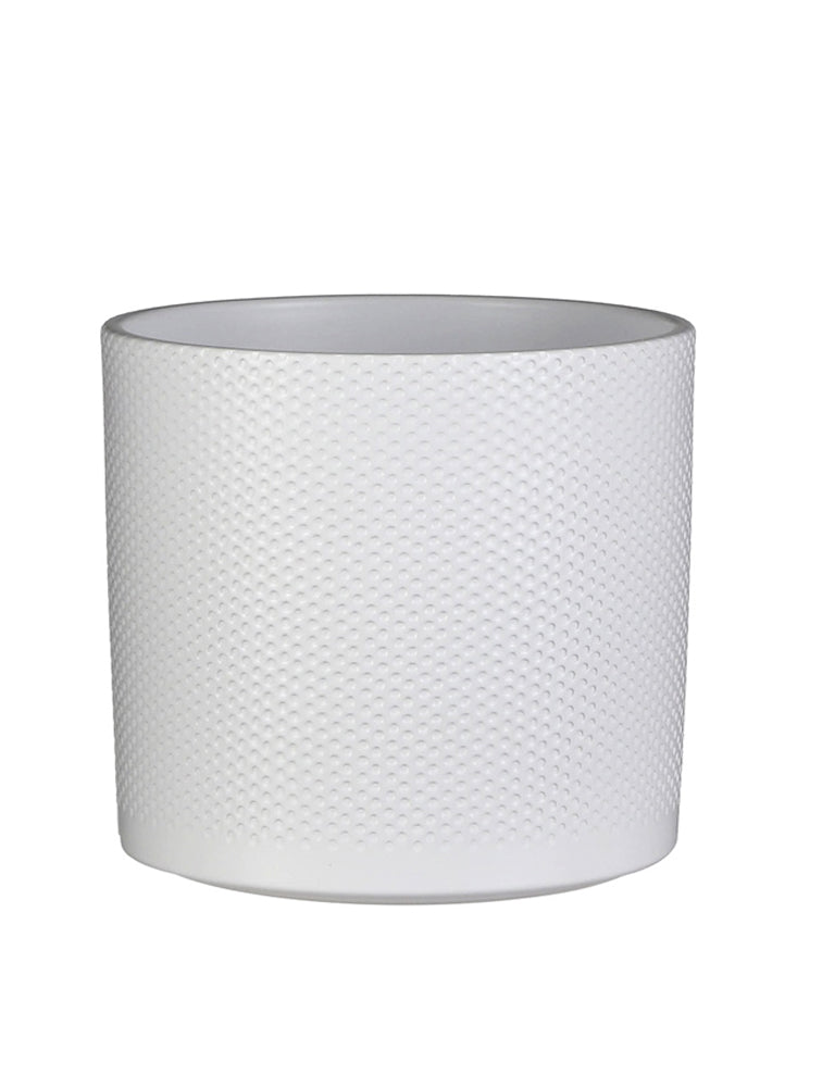 MACETERO O MACETA EXTRA GRANDE BLANCA X7301