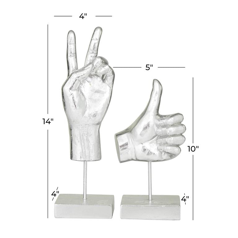 ESCULTURA CON MANOS X7579A