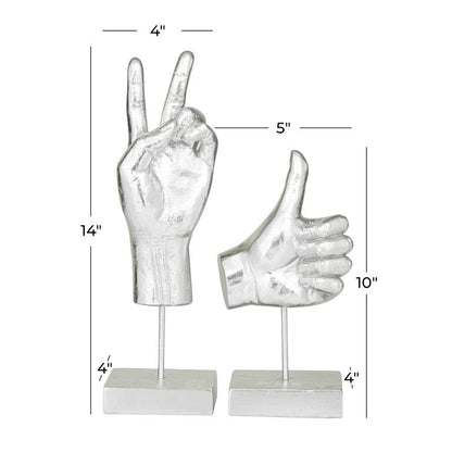 ESCULTURA CON MANOS X7579A