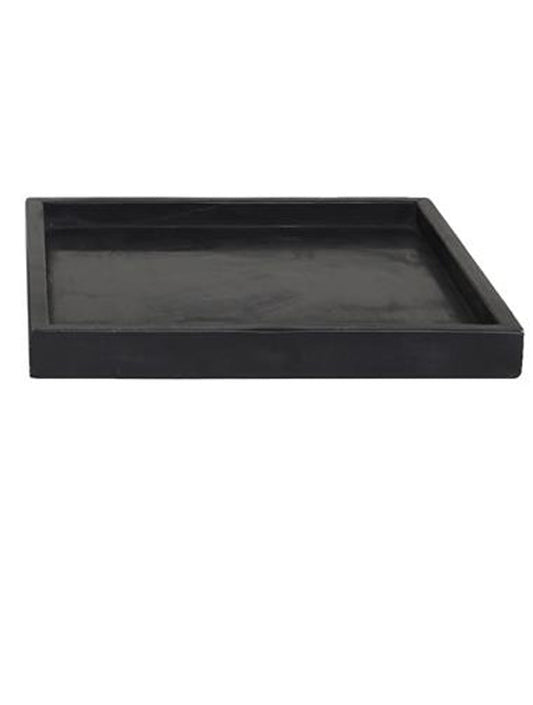 AZAFATE O CENTRO DE MESA CUADRADO DE MARMOL CON BORDE ELEVADO X7707G